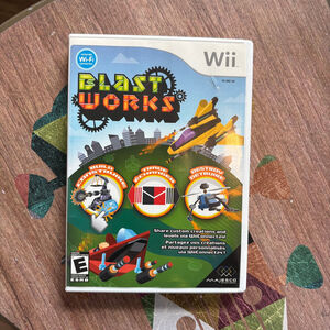 Nintendo Wii Majesco Blast Works Video Game